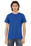 BELLA+CANVAS ® Unisex Triblend Short Sleeve Tee. BC3413 - True Royal Triblend