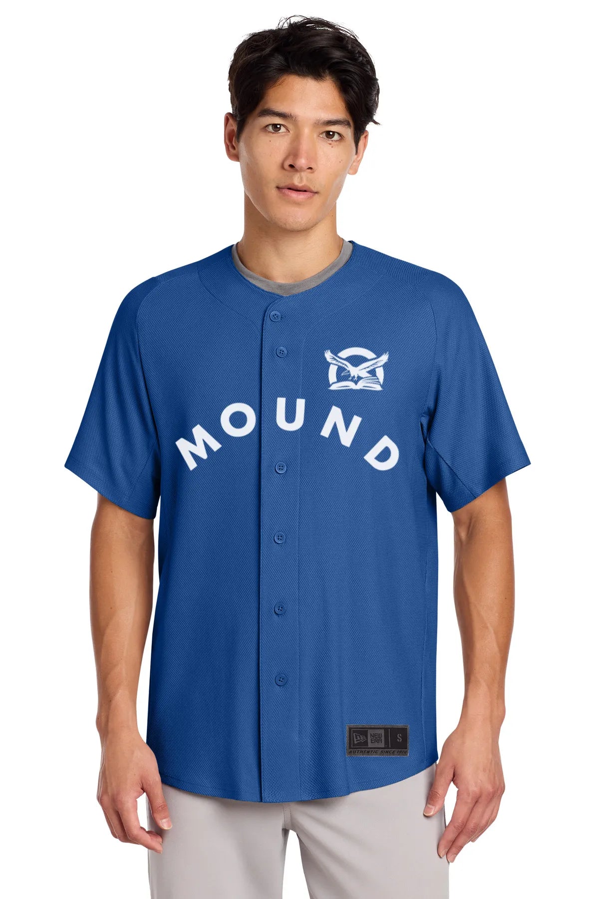 New Era ® Diamond Era Full-Button Jersey. NEA220