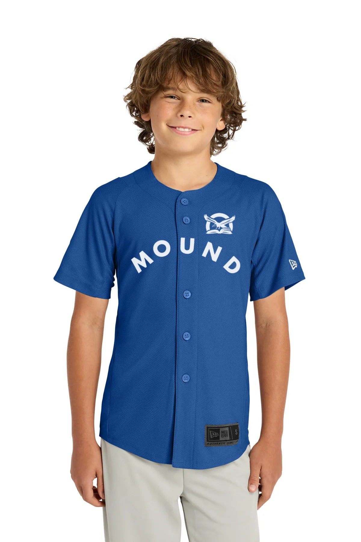 New Era ® Youth Diamond Era Full-Button Jersey. YNEA220