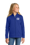 Sport-Tek® Youth Sport-Wick® Fleece Full-Zip Jacket.  YST241