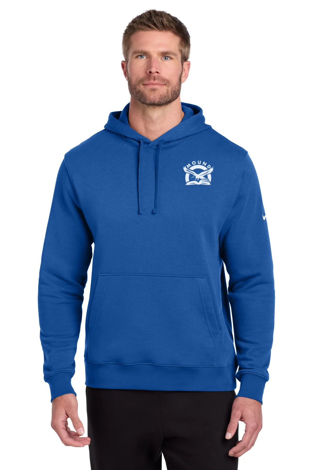 Nike Club Fleece Sleeve Swoosh Pullover Hoodie NKDR1499